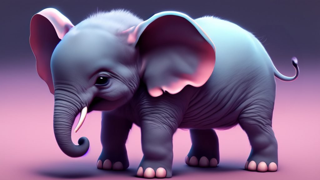 Edgar the Baby Elephant