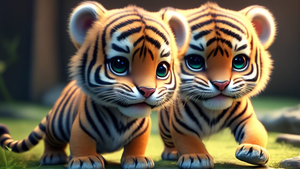 Tessa & Toby the Baby Tigers